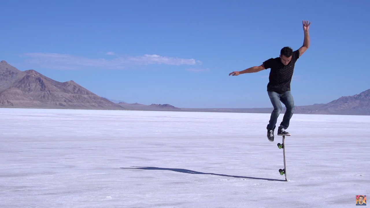 Kilian Martin skates in "Search for Sirocco" (Photo: Brett Novak/YouTube)