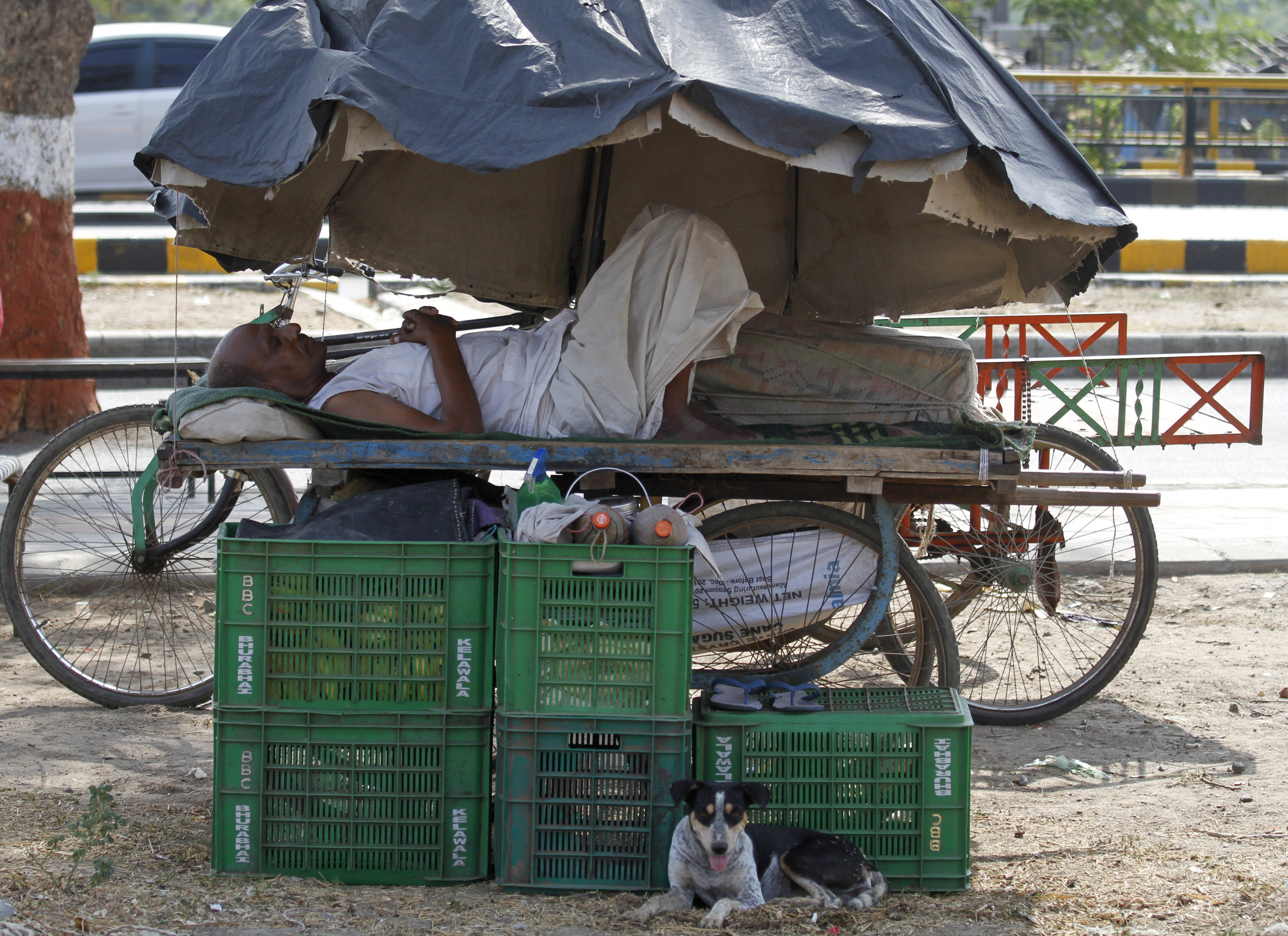 India's heat wave tests water supply; death toll over 1,800