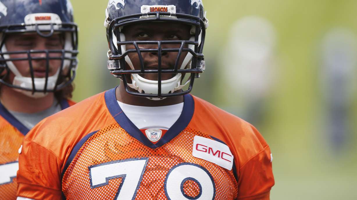 Gino Gradkowski the anchor of Denver's revamped O-line