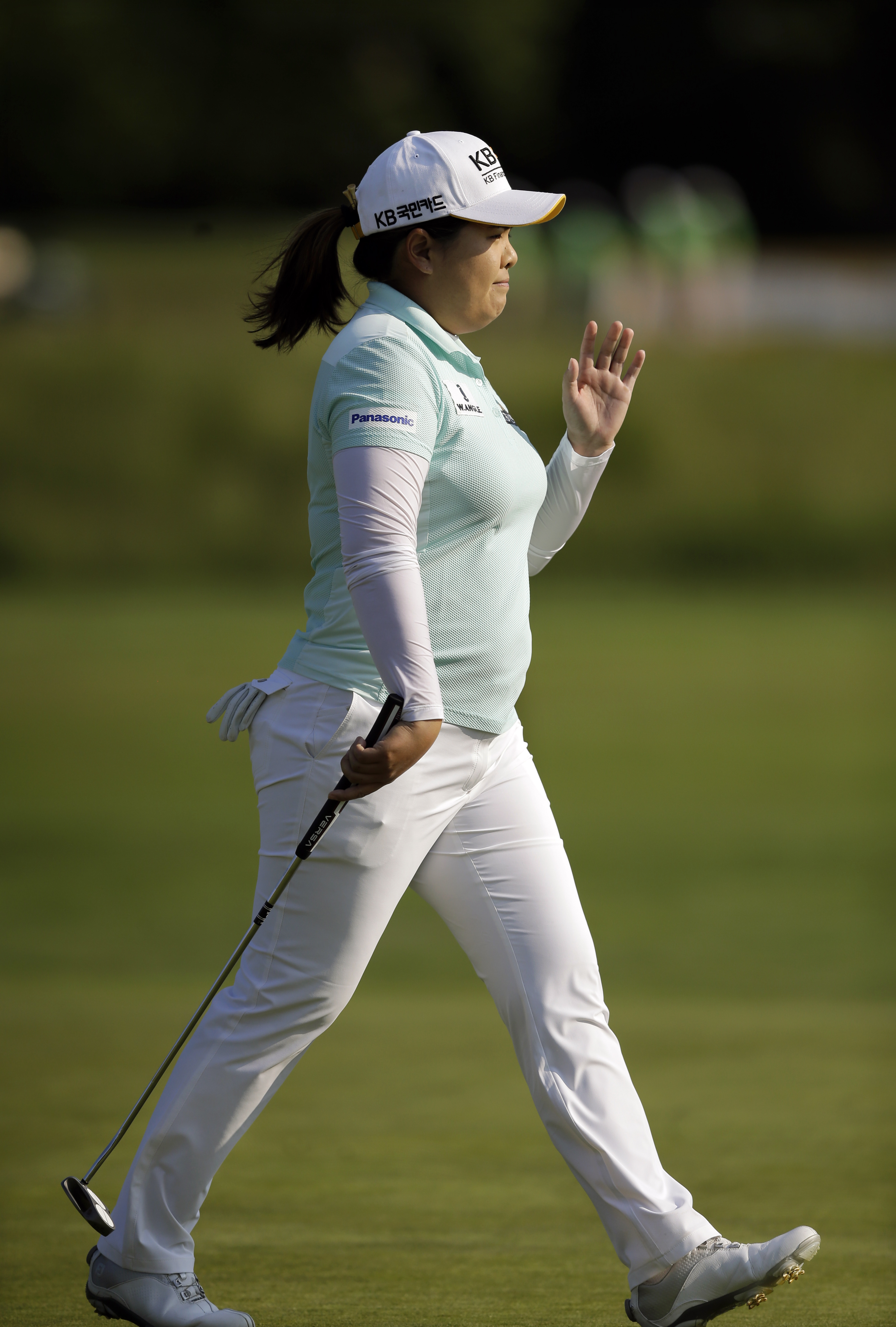 Morgan Pressel leads ShopRite LPGA Classic