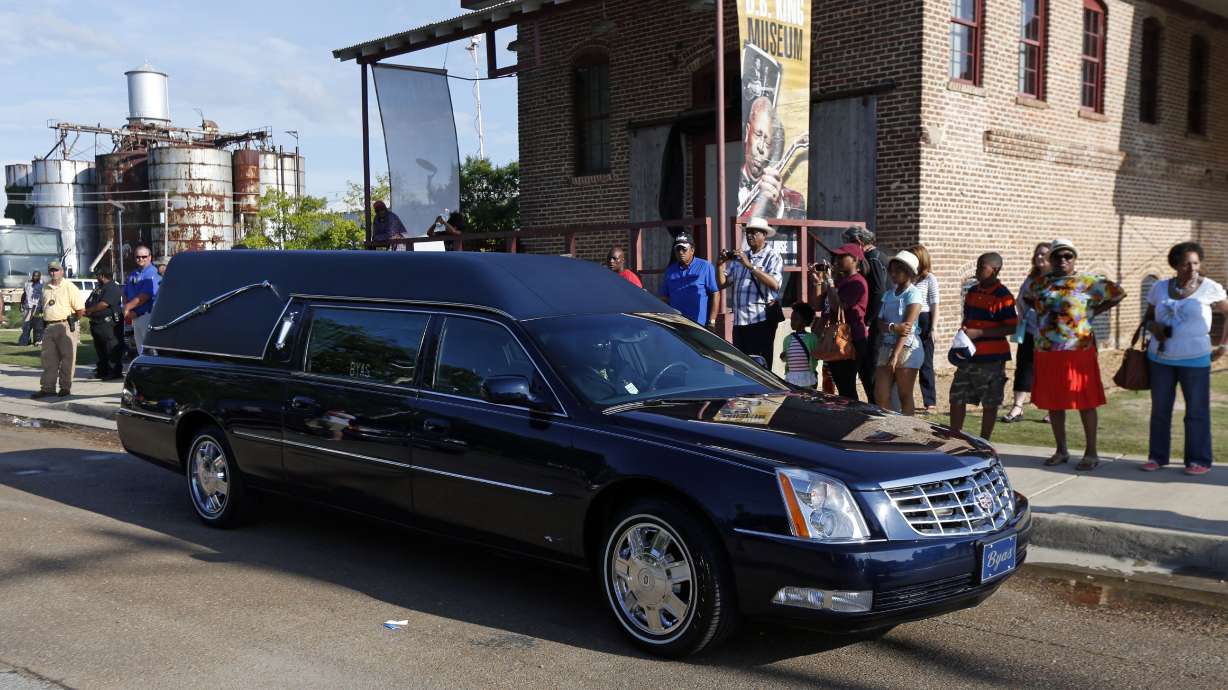 B.B. King recalled with love, humor at Mississippi funeral