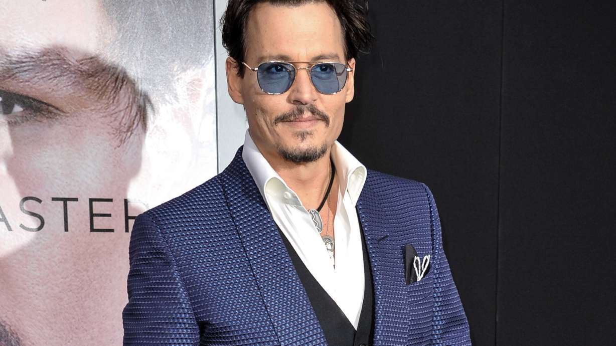 Johnny Depp takes on a new scent for Christian Dior