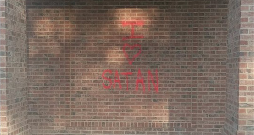 Teens tag LDS church with 'satanic' graffiti, sheriff's office says