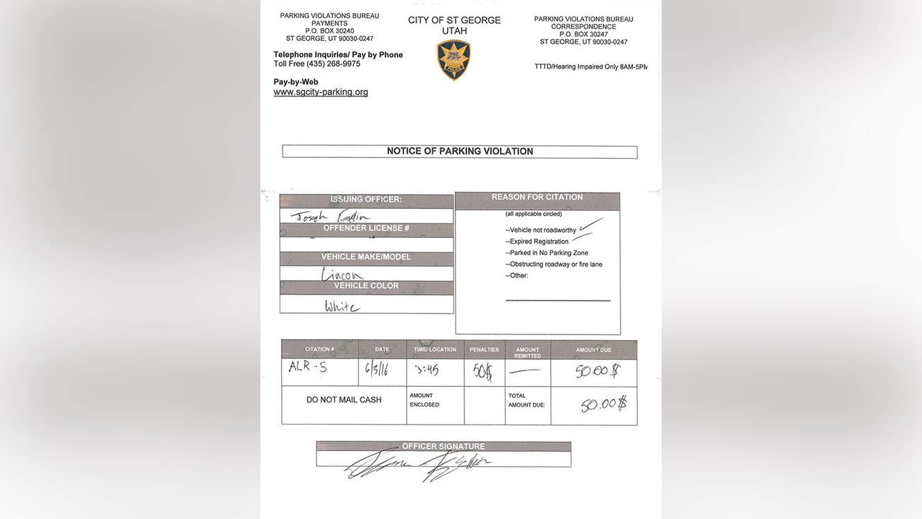 Fake parking citation prompts police to issue warning