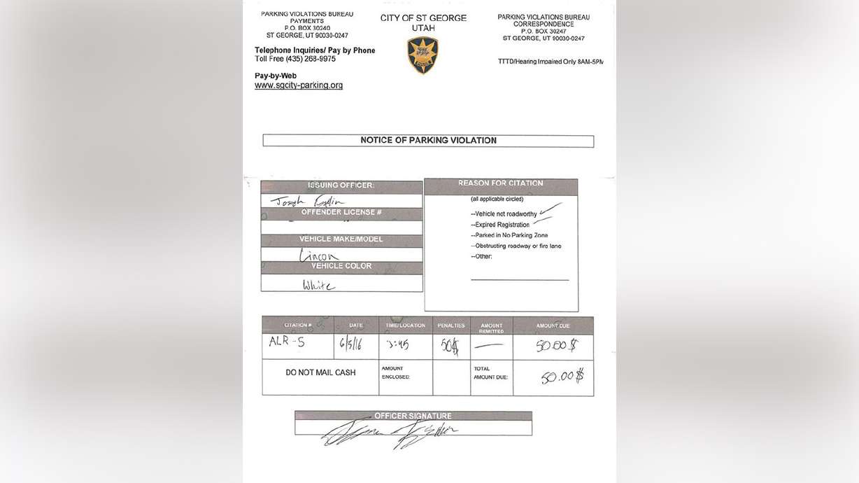 Fake parking citation prompts police to issue warning