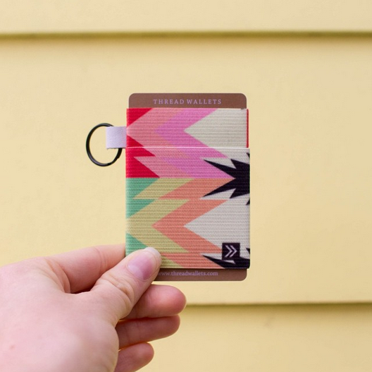 A minimalist wallet company, Thread Wallets raised more than $35,000 on Kickstarter. (Photo: McKenzie Bauer)