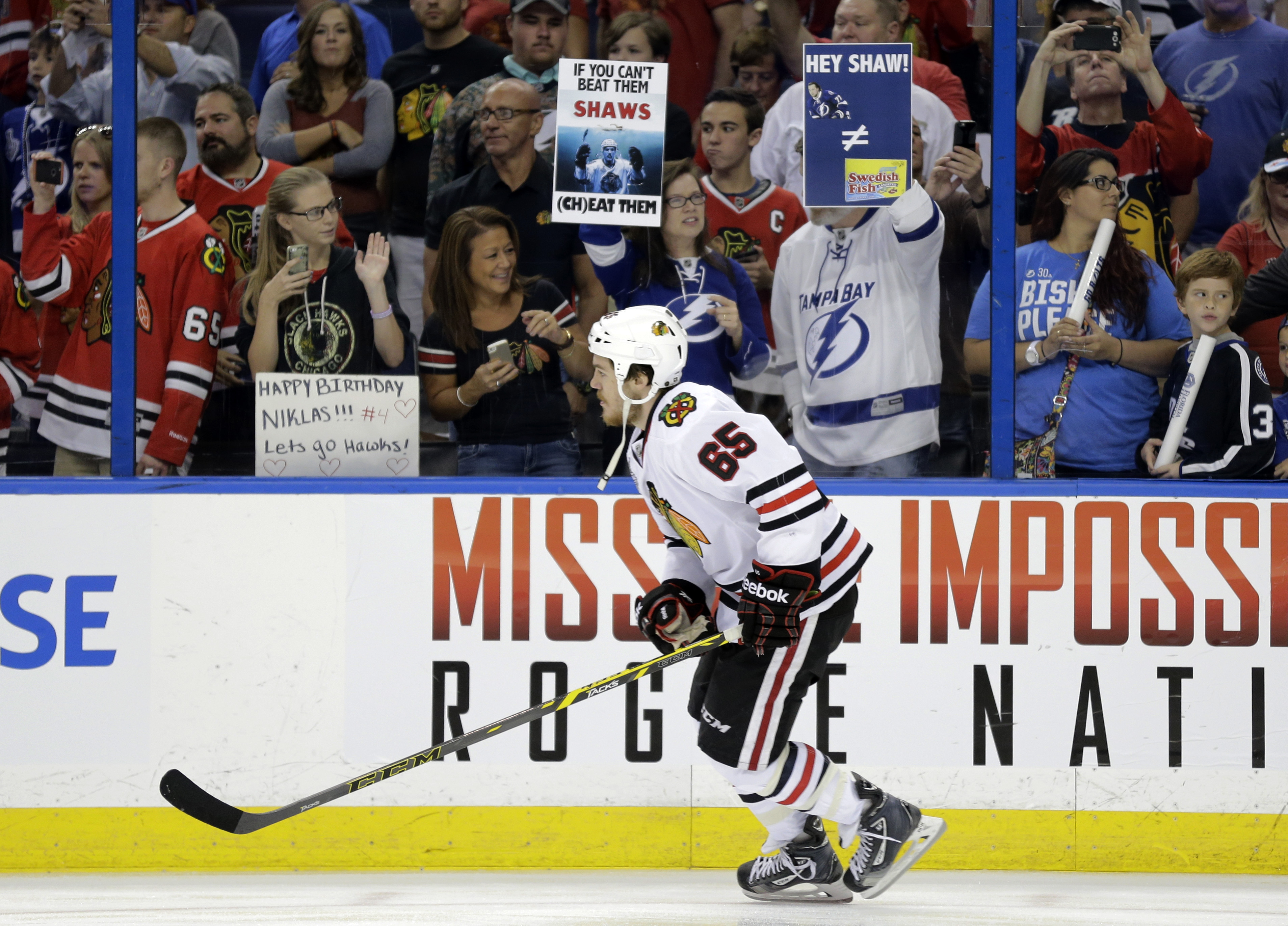 The Latest: Tampa Bay evens Stanley Cup Final with 4-3 win