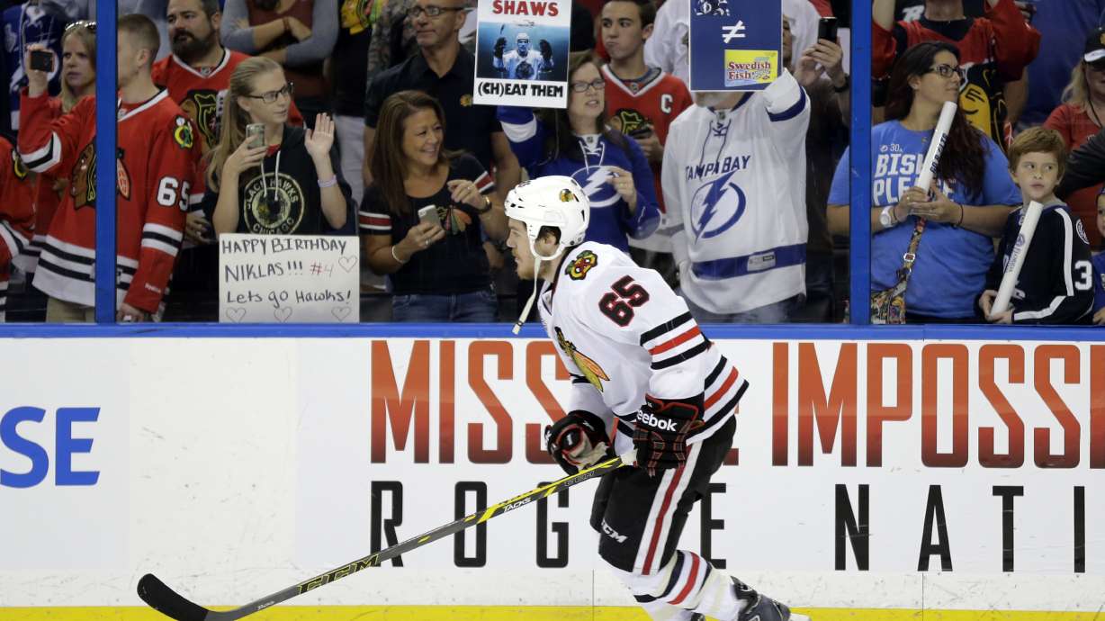 The Latest: Tampa Bay evens Stanley Cup Final with 4-3 win