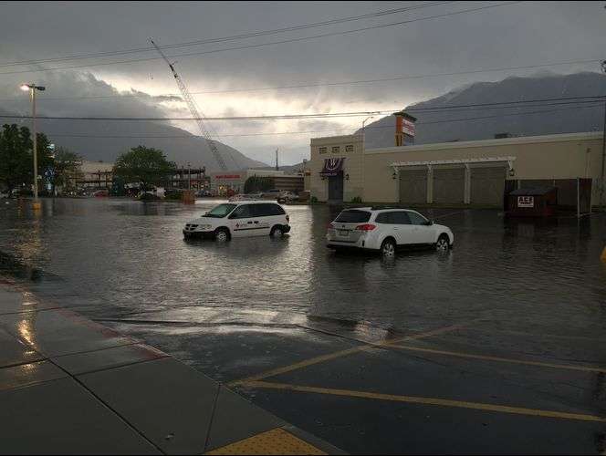 Tormentas de granizo y fuertes vientos azotan gran parte de UT causando inundaciones