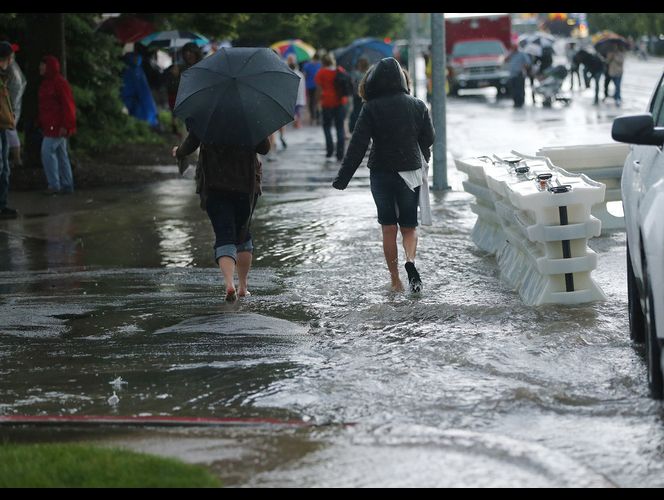 Tormentas de granizo y fuertes vientos azotan gran parte de UT causando inundaciones 