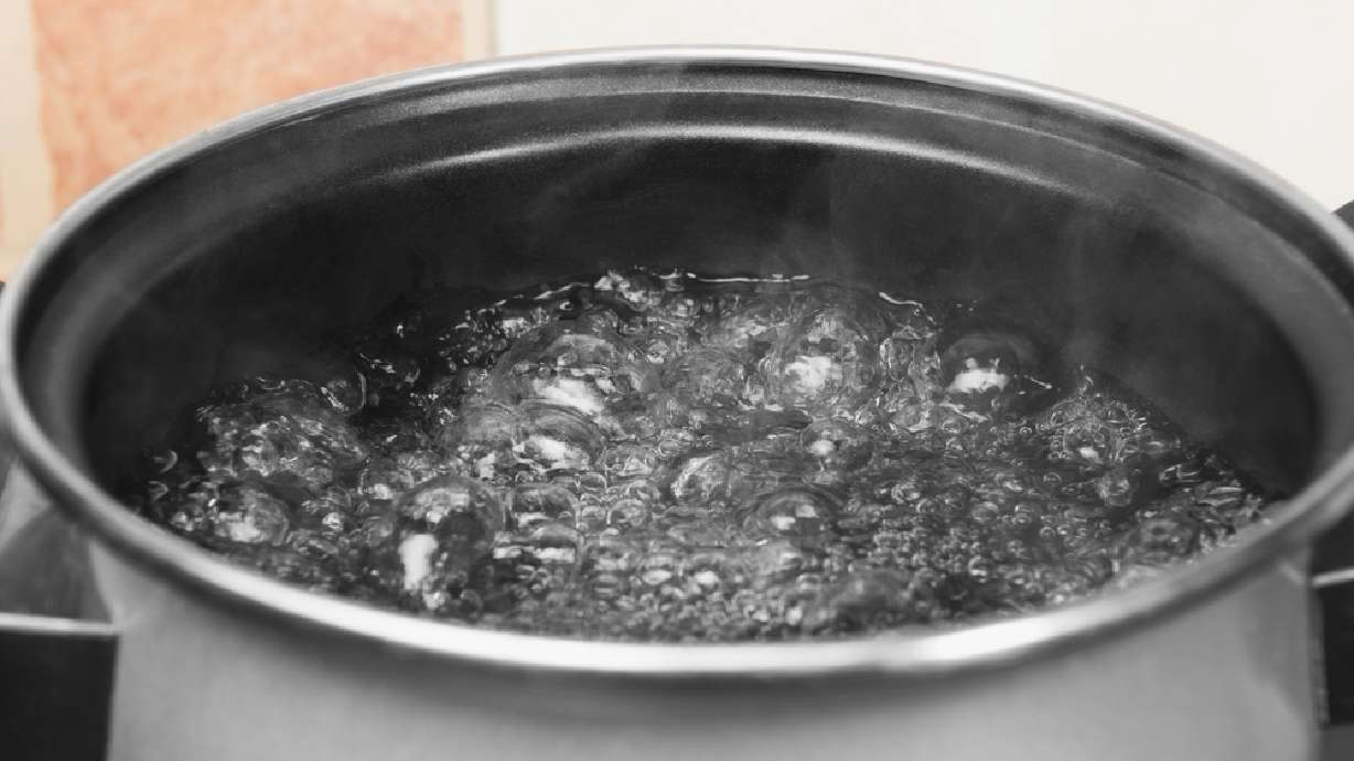 The city of Tremonton is under a boil water advisory Sunday after mud and sediment were found inside a pumphouse.