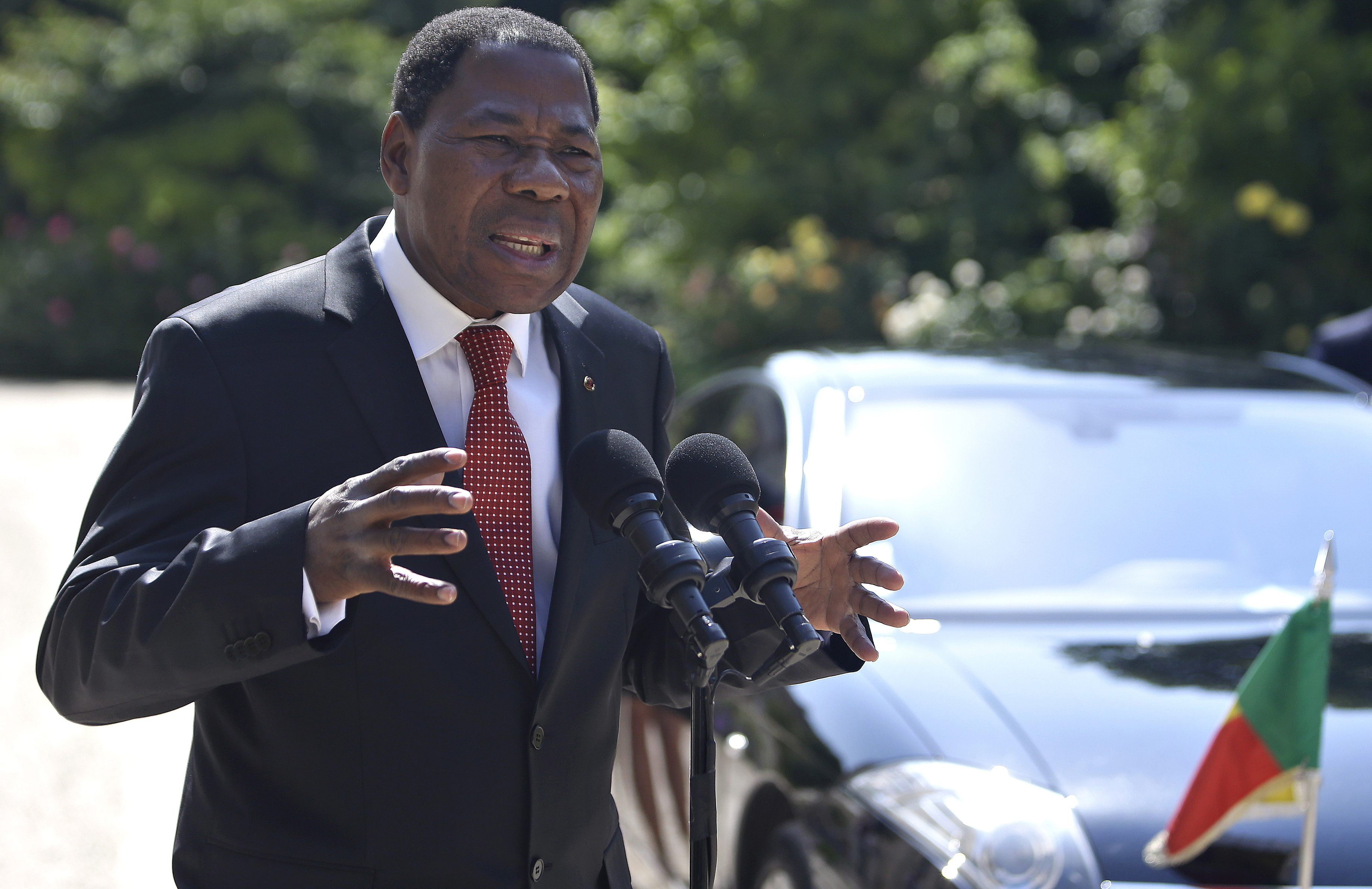 Benin's president says he will not run for third term