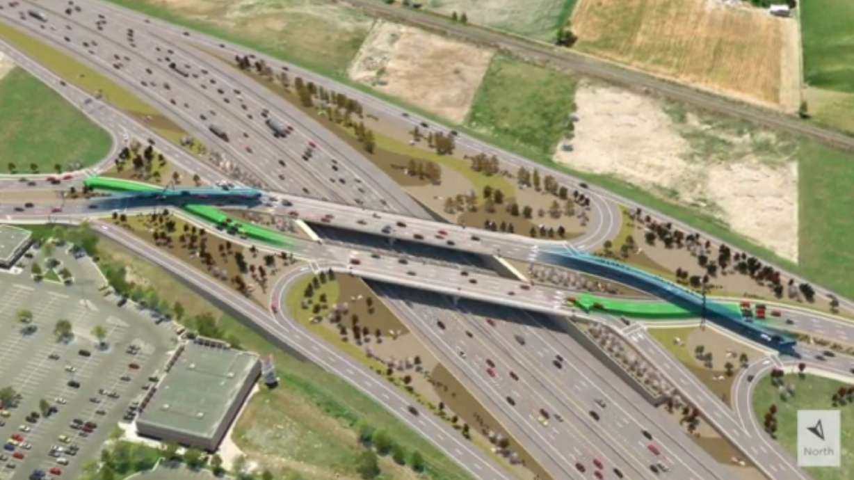 I-15 500 South interchange to close in Bountiful this weekend