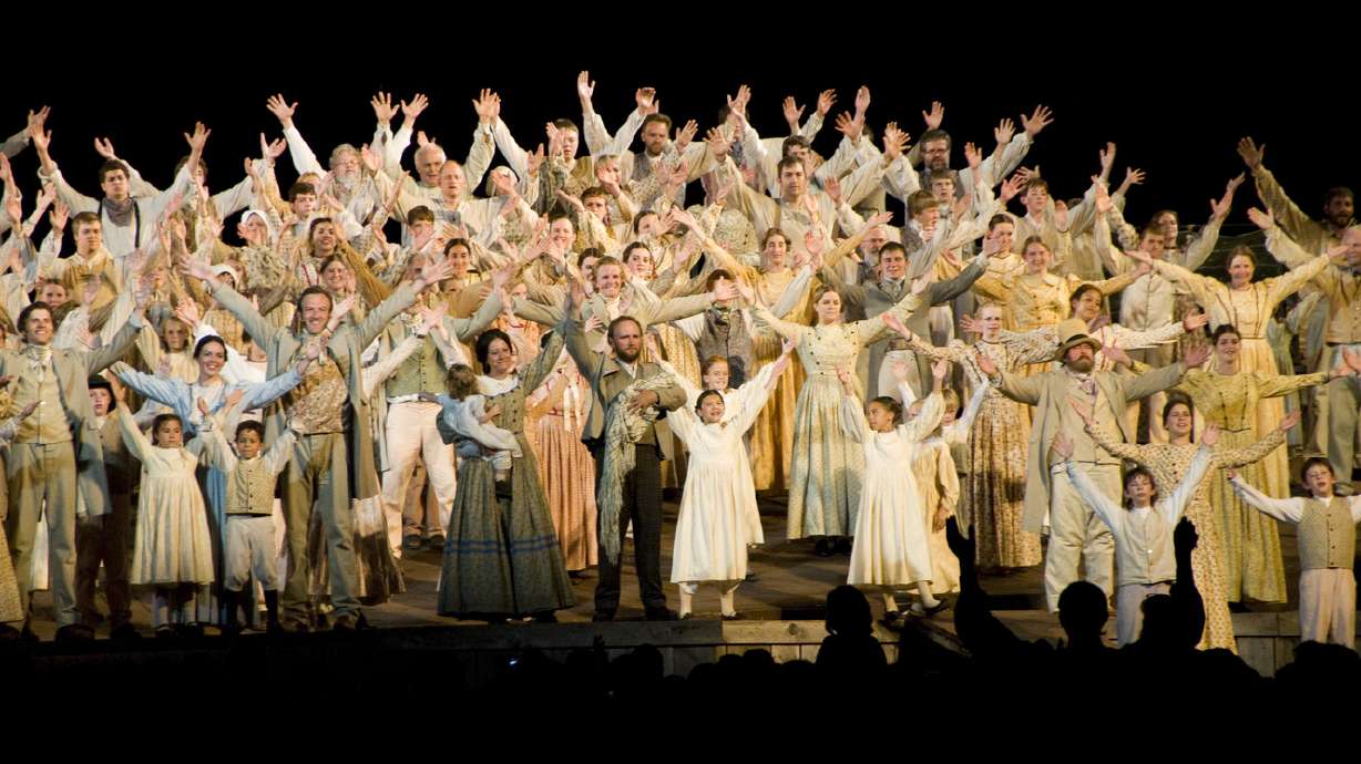 Nauvoo, British pageant casts practice in SLC