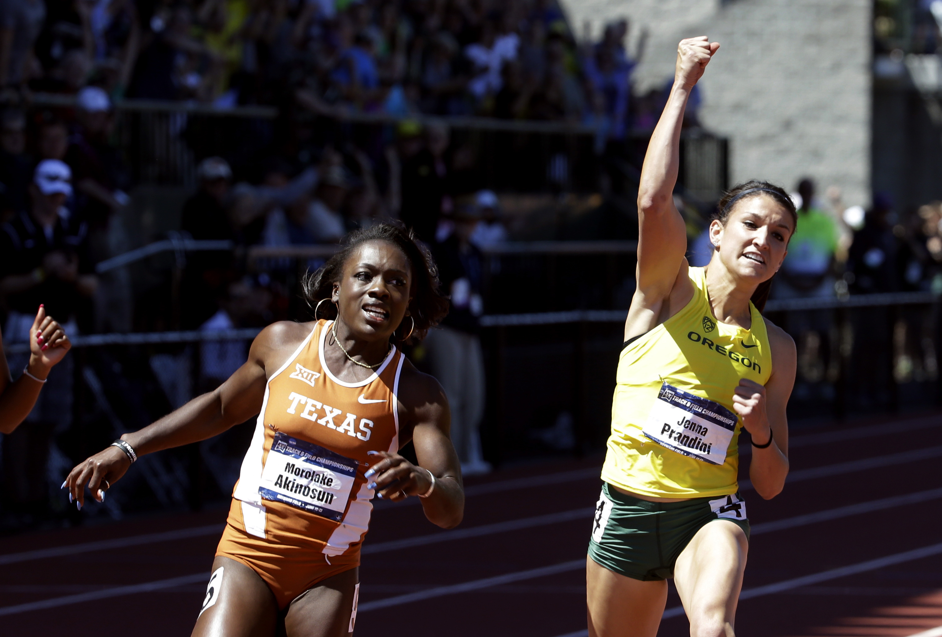 Prandini-led Oregon women join men as NCAA champs