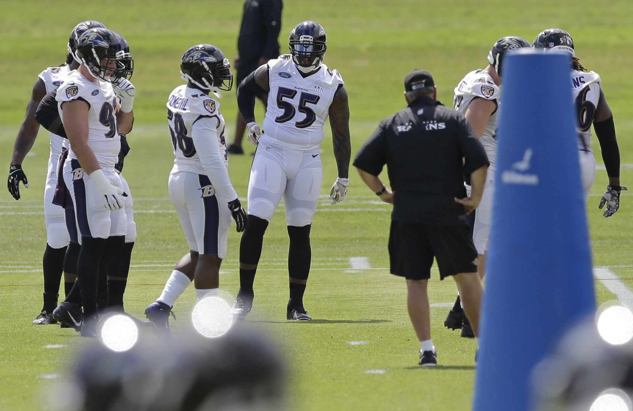 Suggs takes reigns of Ravens defense in 13th season