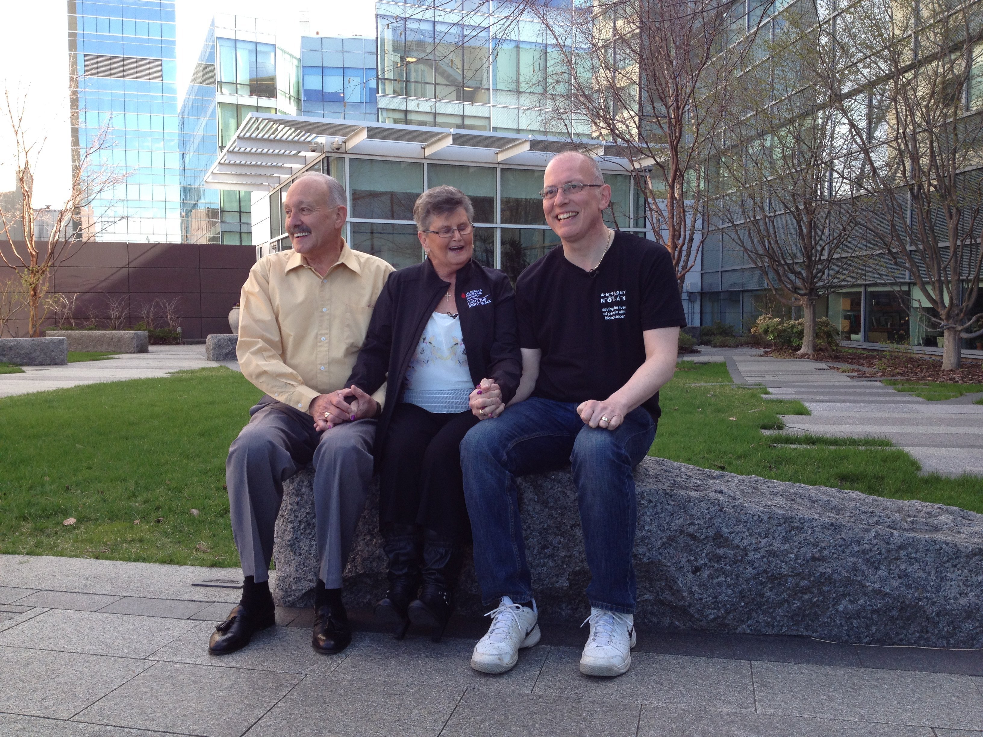 'I wouldn't be here if it wasn't for him': Woman meets donor who saved her life