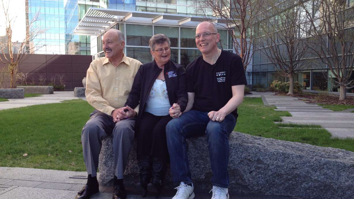 'I wouldn't be here if it wasn't for him': Woman meets donor who saved her life