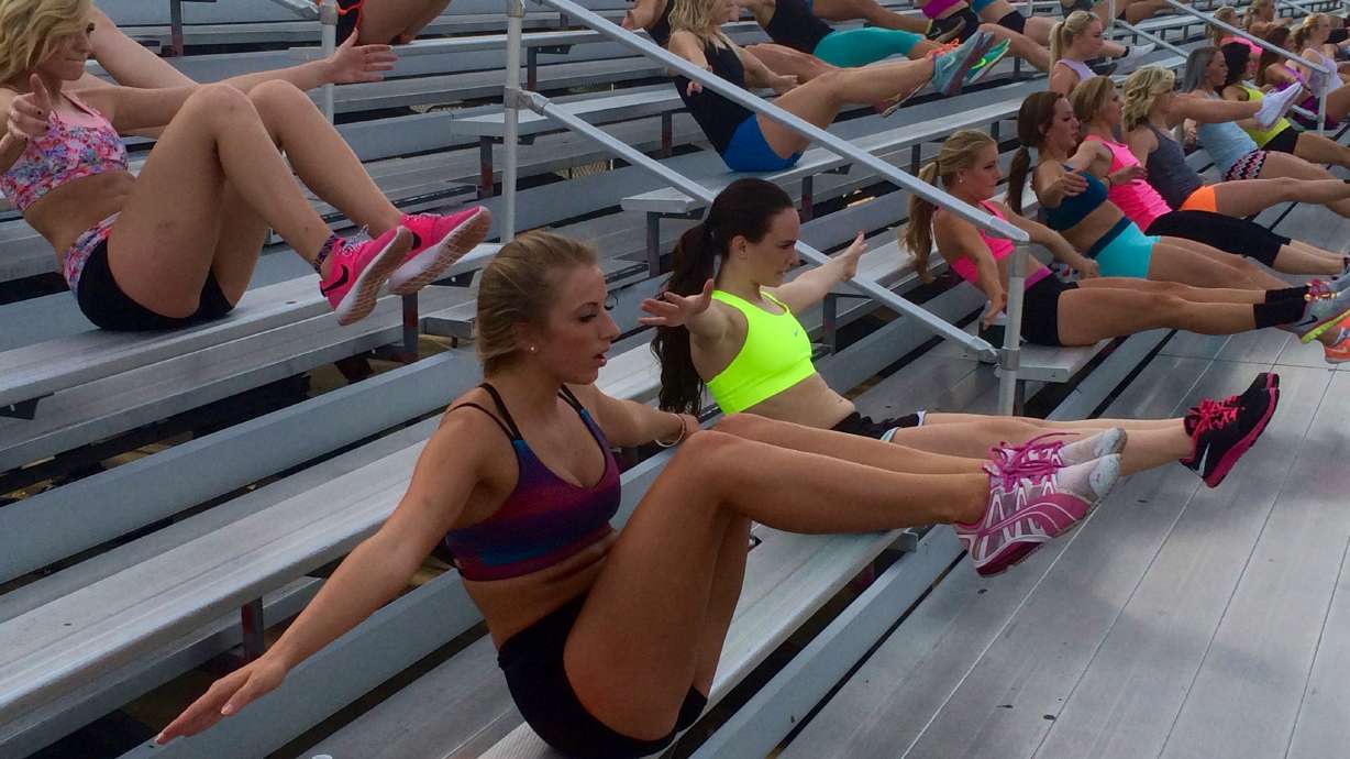 Prospective Jazz Dancers impressive under pressure at boot camp workouts