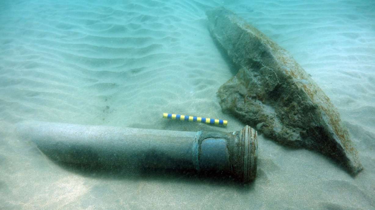 400-year-old cannon among Spanish Armada relics found off Ireland