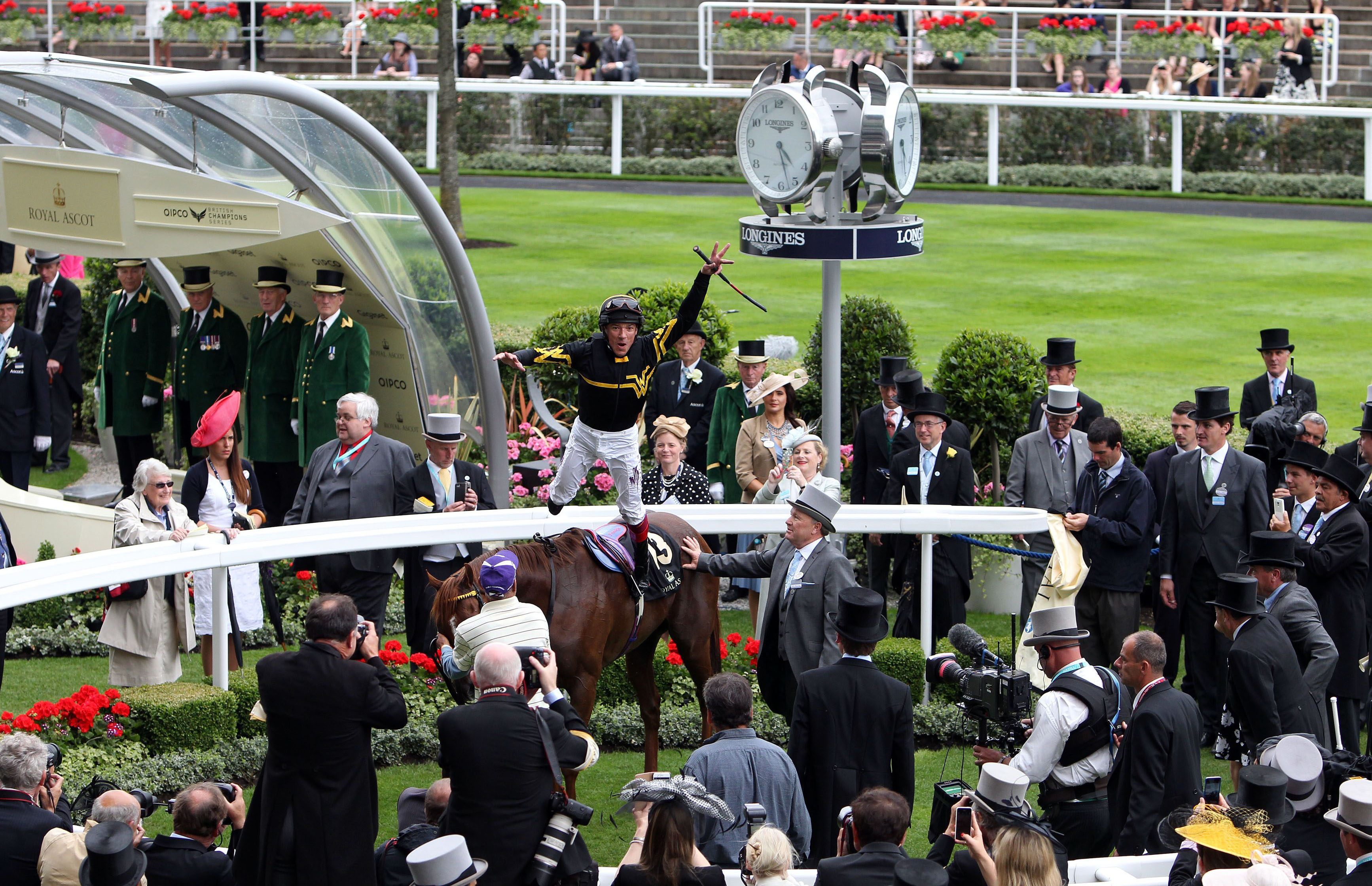 Undrafted gives NFL player Wes Welker a Royal Ascot winner