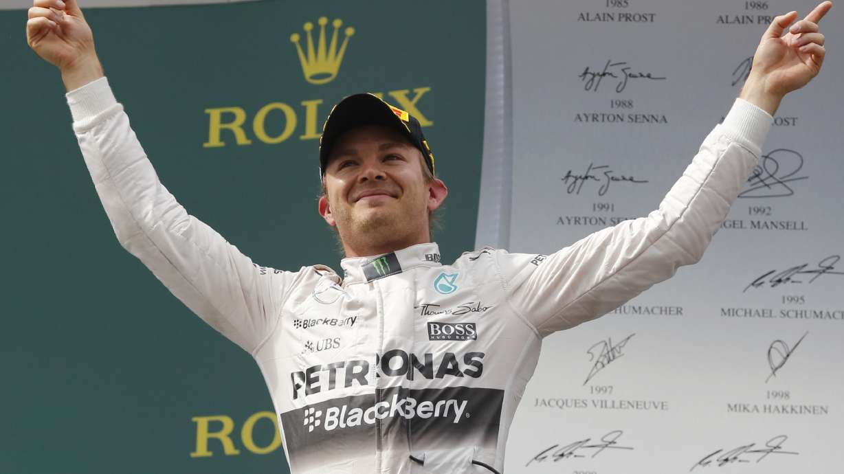 Rosberg wins Austrian GP ahead of Mercedes teammate Hamilton