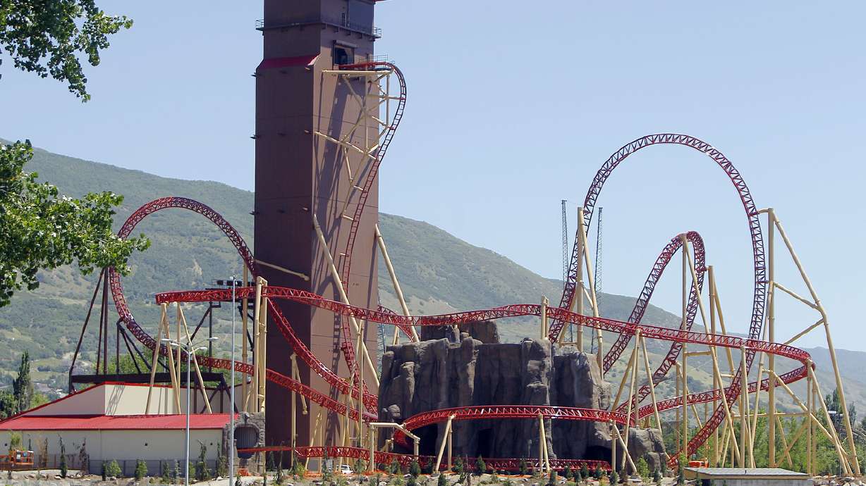 Lagoon, Cannibal, roller coaster, rollercoaster