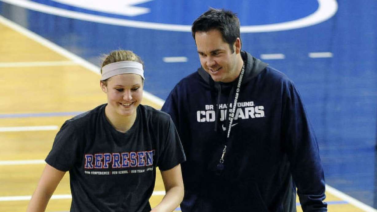 Olmsteads ascend to head men's, women's volleyball roles at BYU