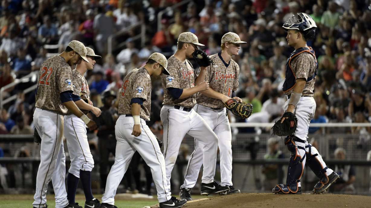 Vandy holds Virginia to 4 hits, wins CWS finals opener 5-1