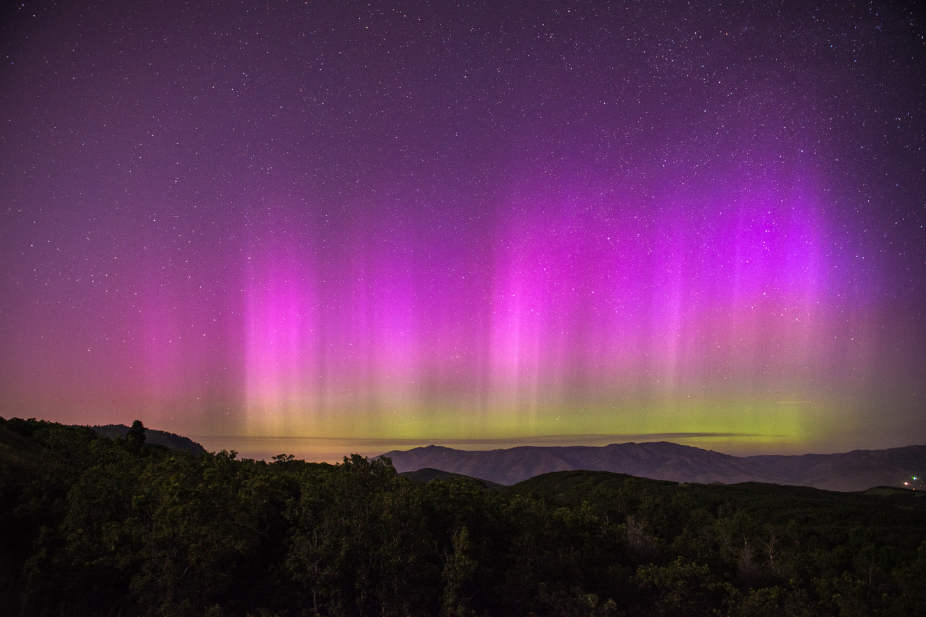 Rare Utah aurora borealis caught on camera