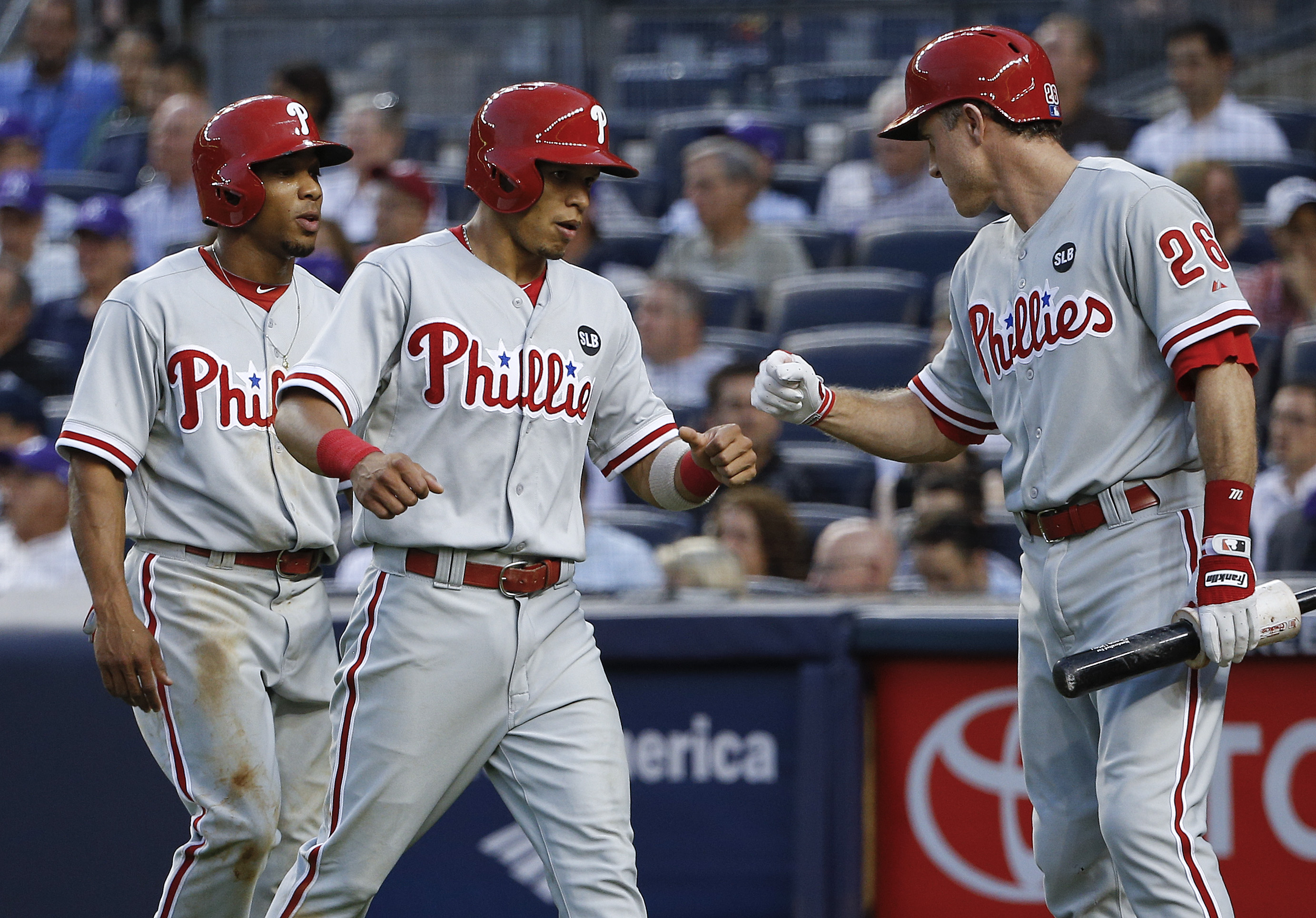 Phillies 2B Chase Utley on disabled list with ankle injury