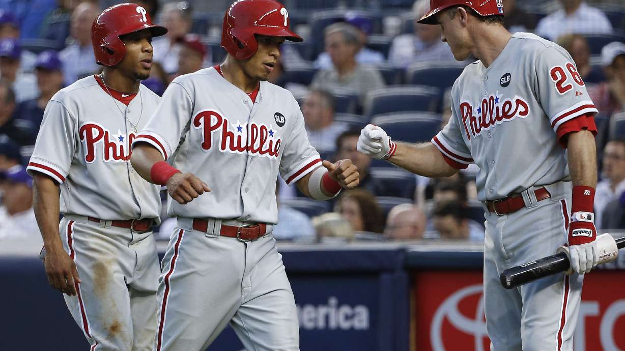 Phillies 2B Chase Utley on disabled list with ankle injury