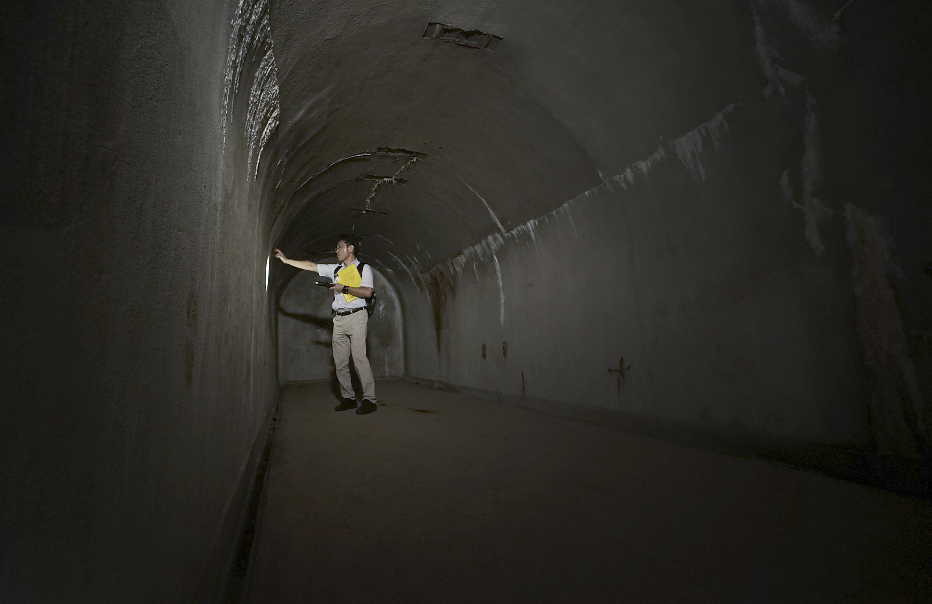 Japan's secret navy bunker gives glimpse of war's final days