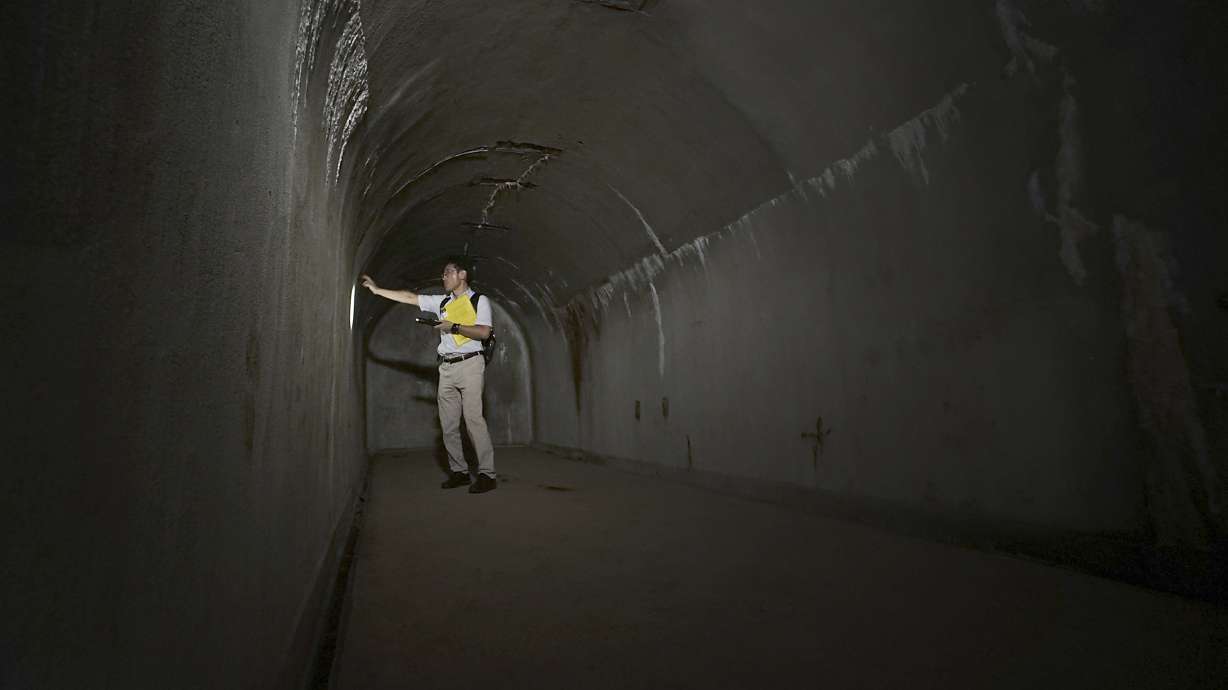 Japan's secret navy bunker gives glimpse of war's final days
