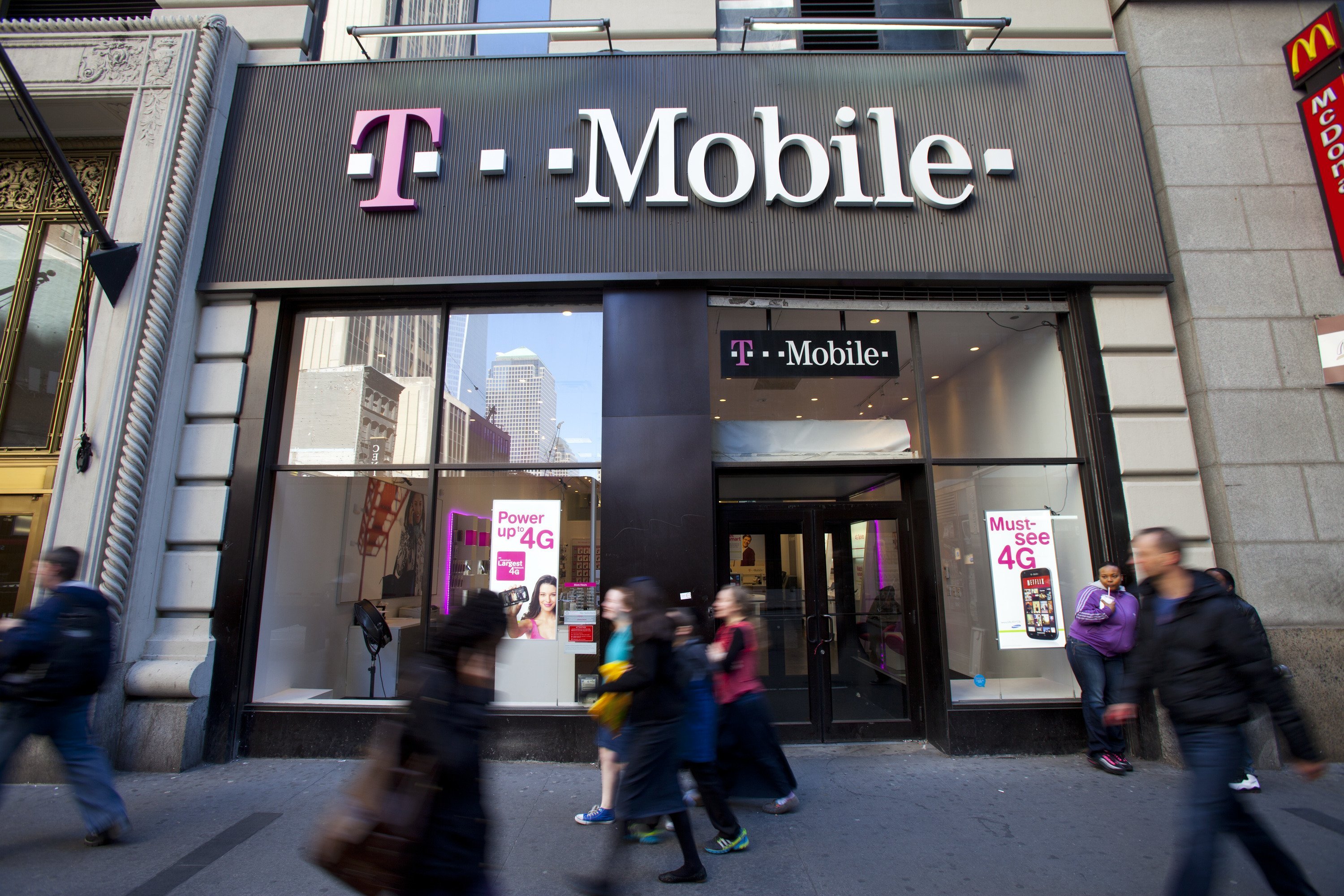 T-Mobile offers free phone upgrades whenever you want