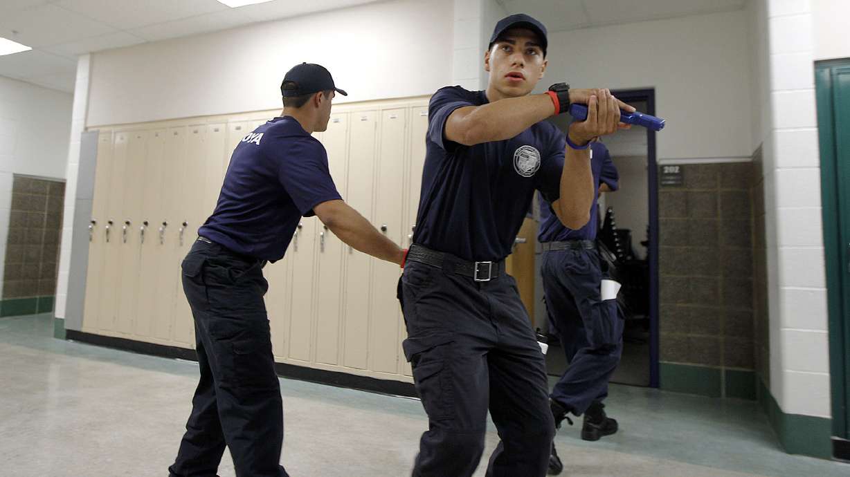 Youths eyeing law enforcement attend local police academy