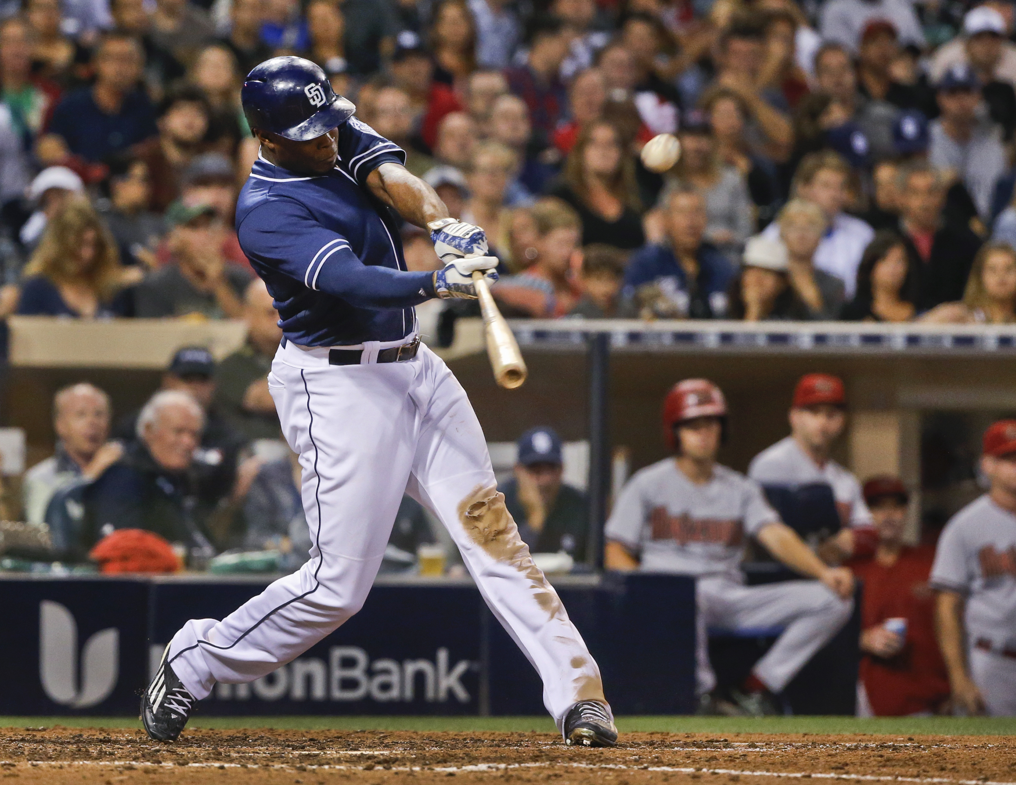 Justin Upton homers to lift Padres to 7-2 win over D-backs