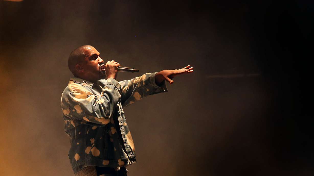 Prankster invades Kanye West stage at Glastonbury festival