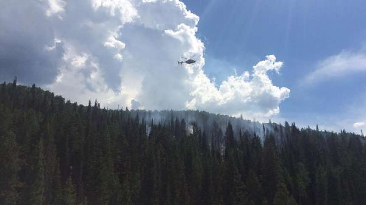 5 wildfires burn in Utah