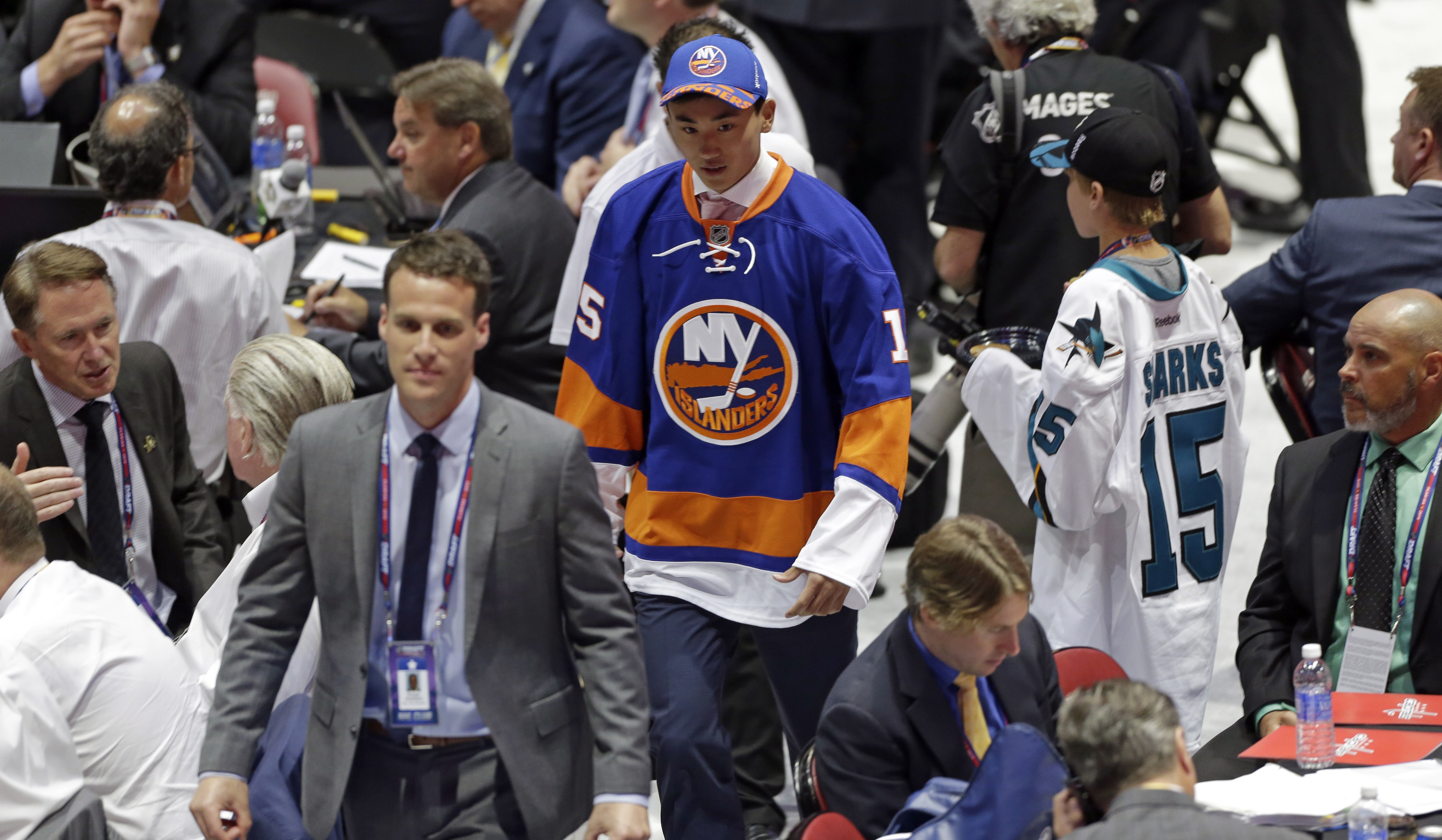 Former Coach recalls first Chinese NHL draft Song Andong