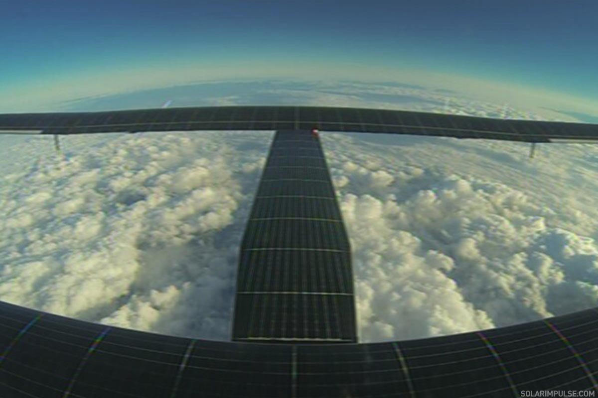 Solar plane faces most dangerous part of around-the-world flight