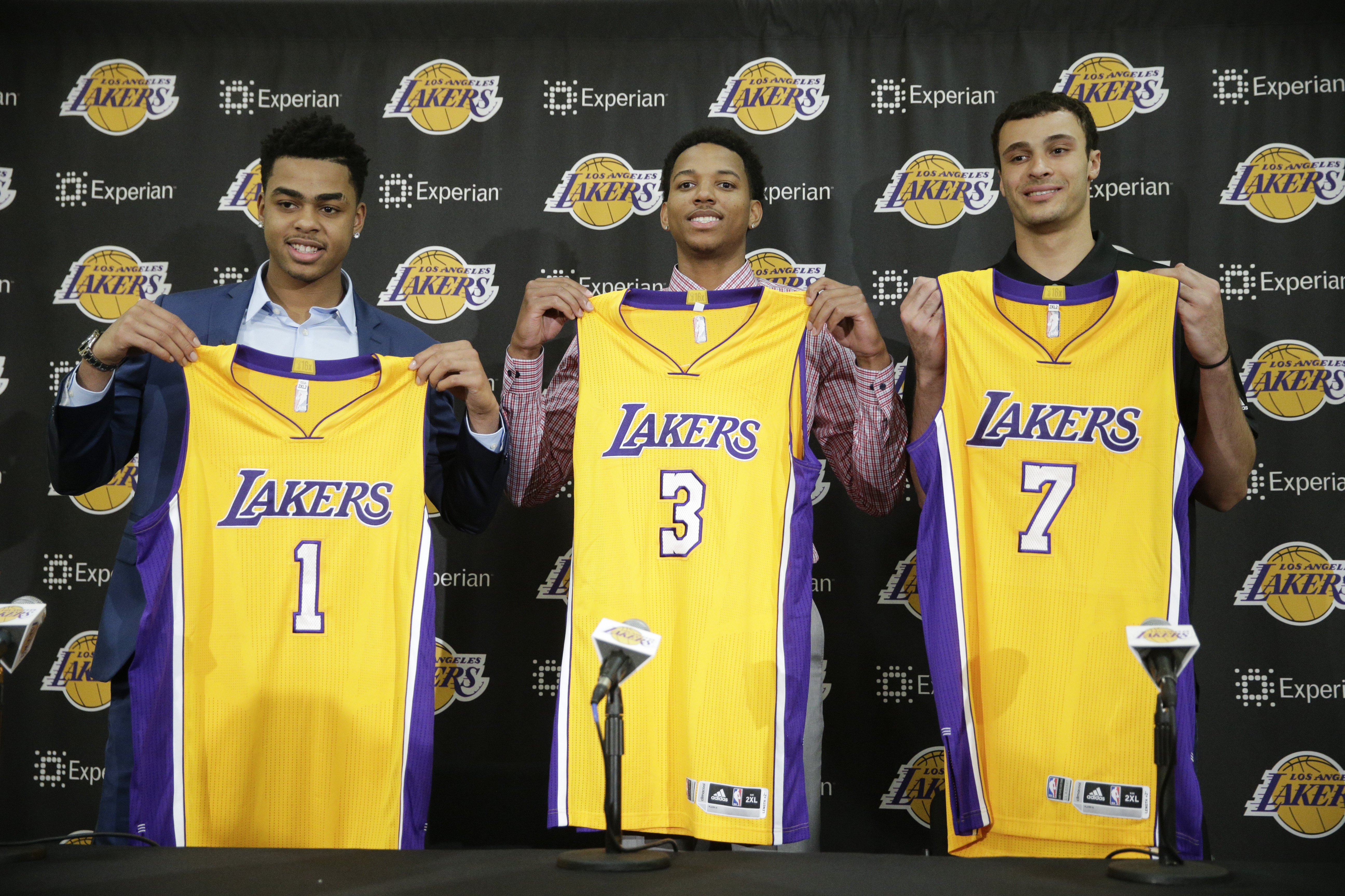 Russell ready to restore Lakers glory alongside Nance, Brown