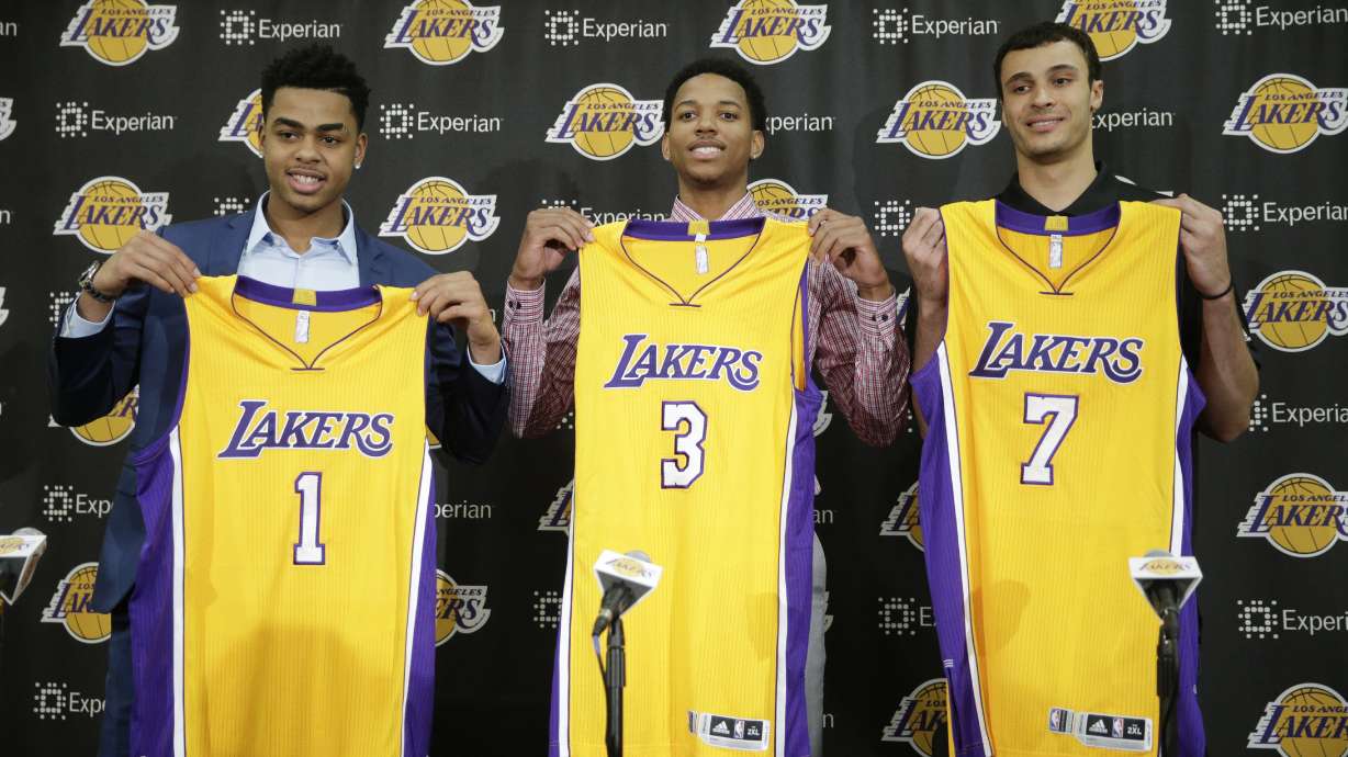 Russell ready to restore Lakers glory alongside Nance, Brown