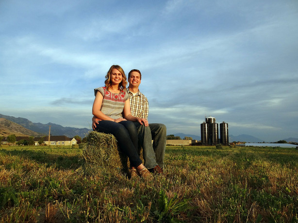 Utah Farmer Turns Alfalfa Field Into The Perfect Proposal Ksl Image0 Image1 Image2