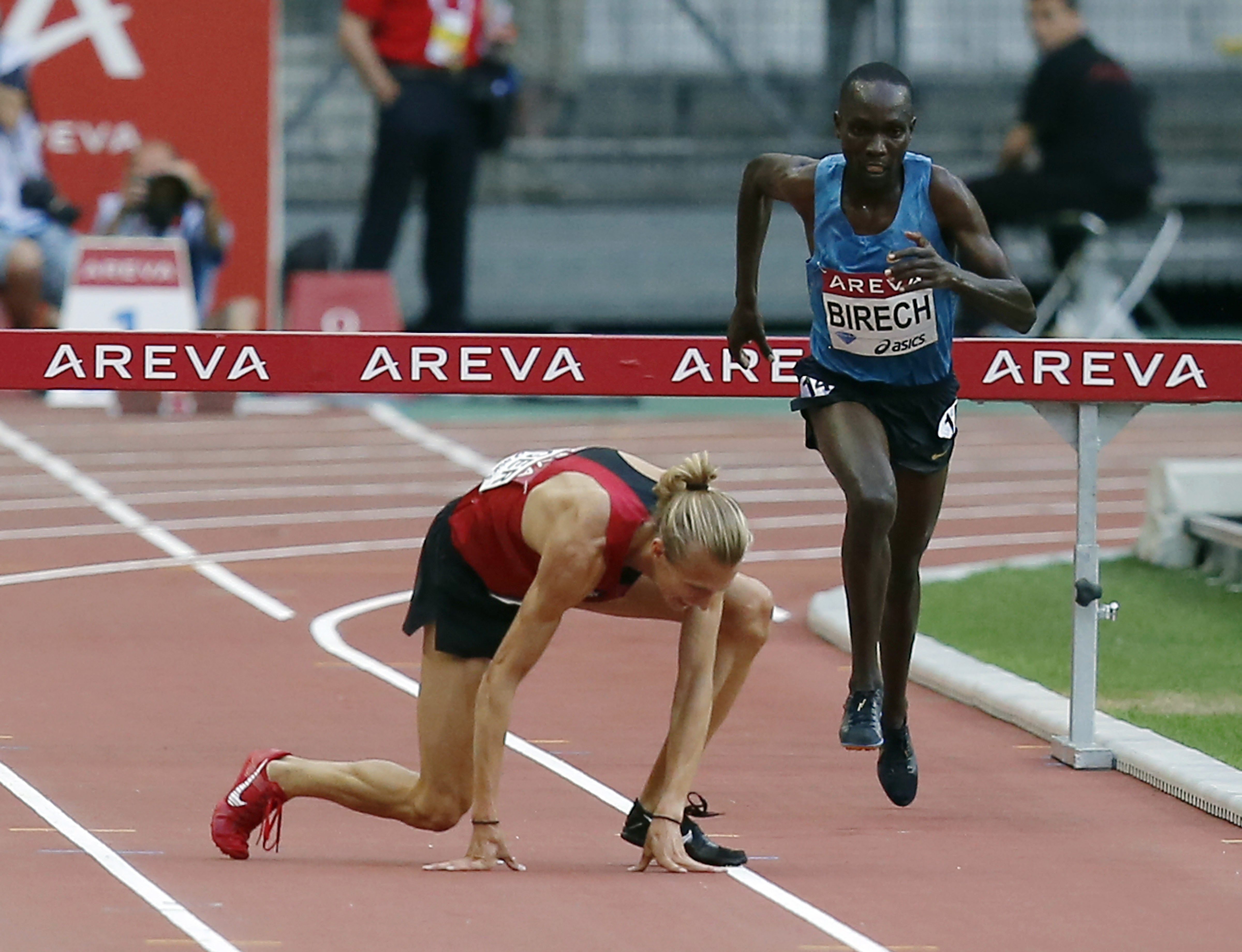 Powell, Fraser-Pryce in blazing form in Paris
