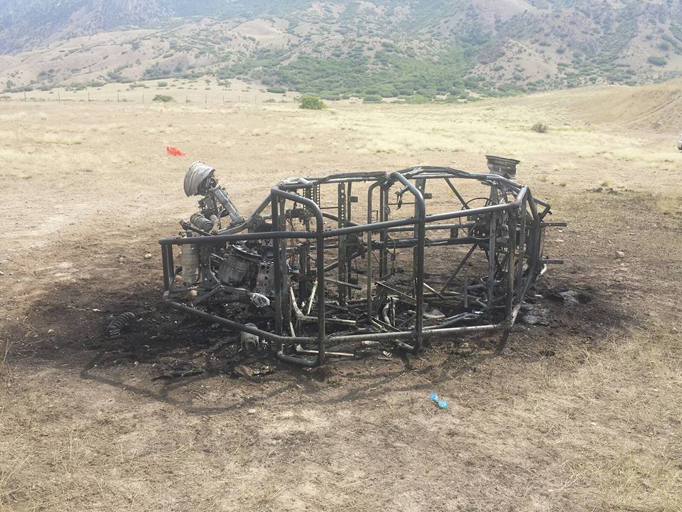 4 injured in Mona when UTV rolls, catches fire