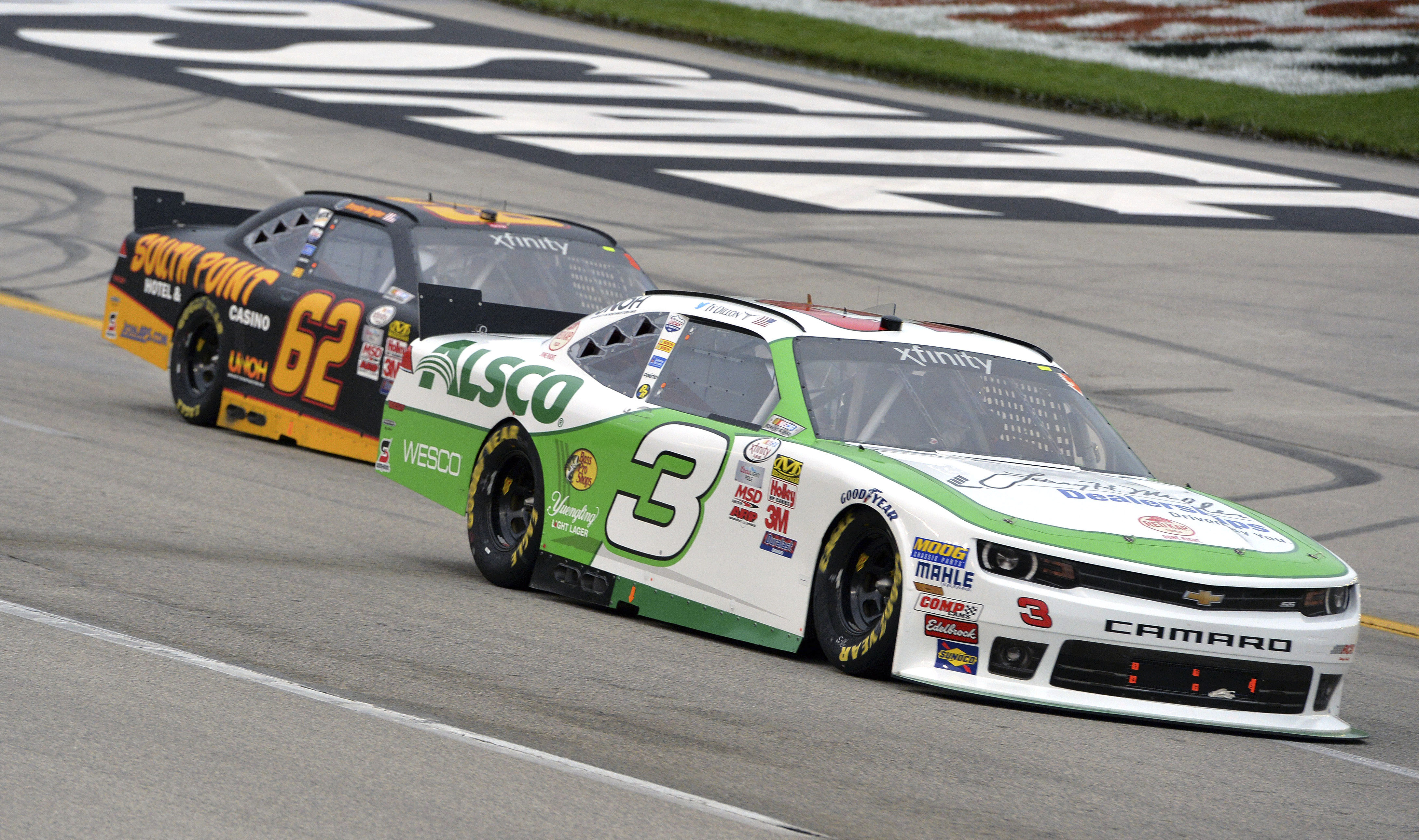Keselowski wins Xfinity Series race at Kentucky Speedway