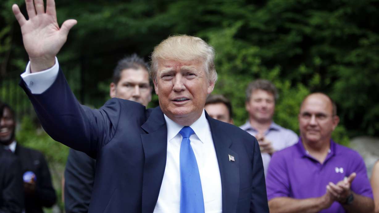 Trump criticizes border policy as well as trade agenda