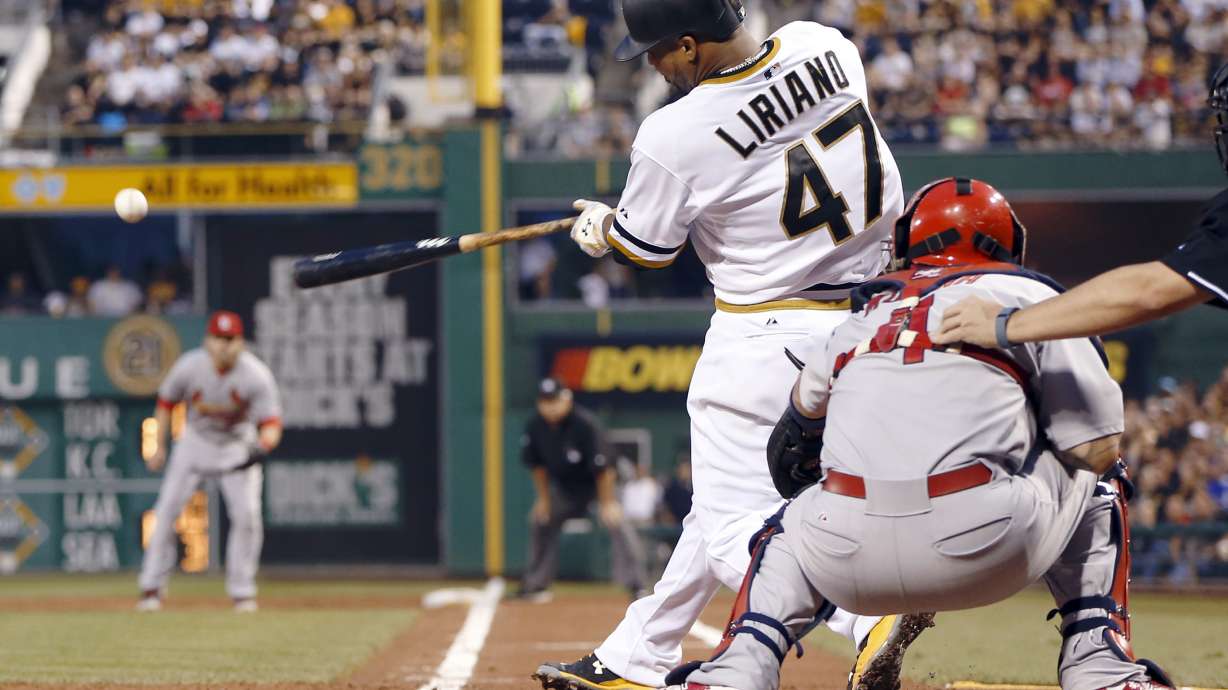 Pirates rally past Cardinals 6-5 in 10 innings
