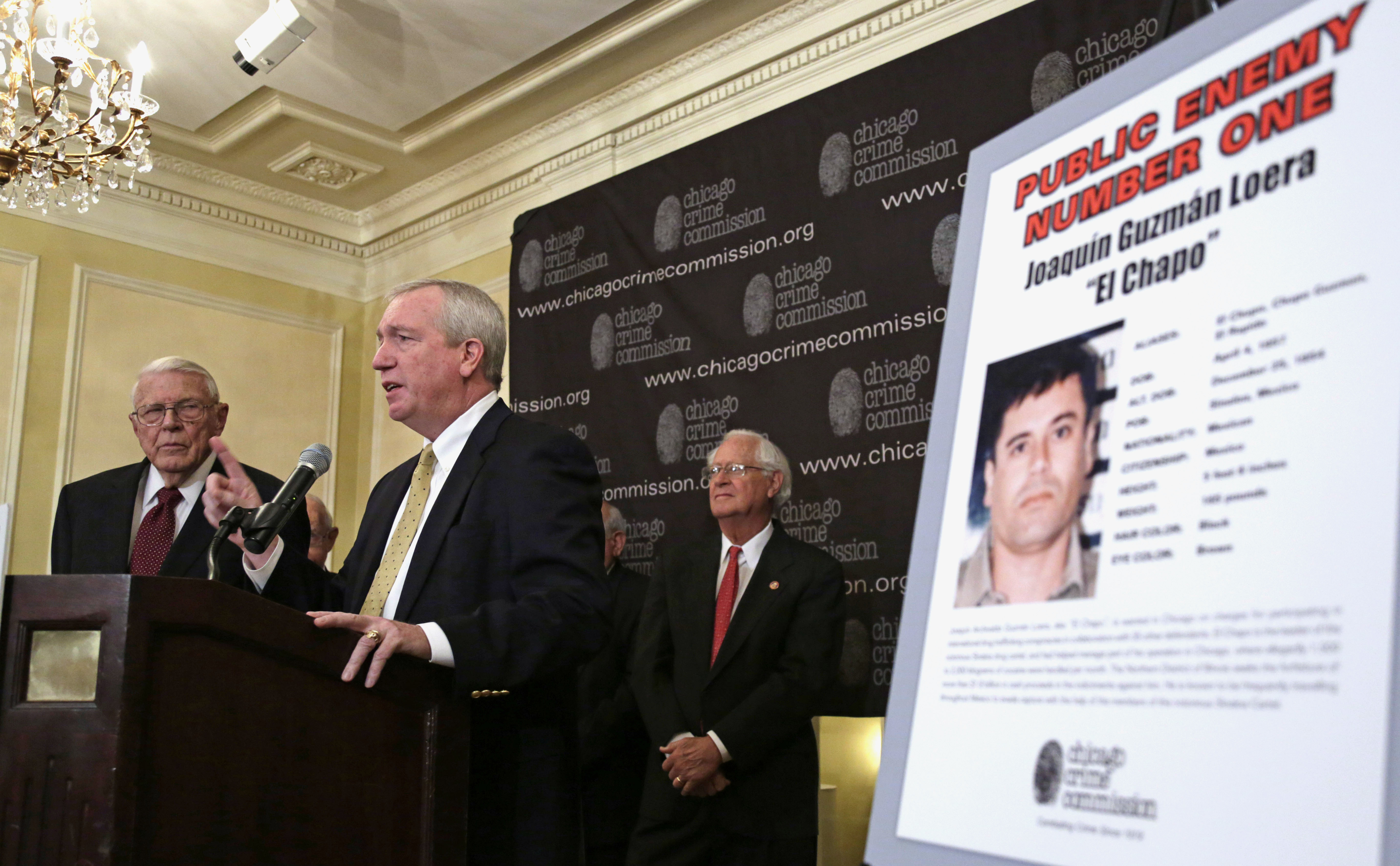 Drug lord formally regains Chicago Public Enemy No 1 title